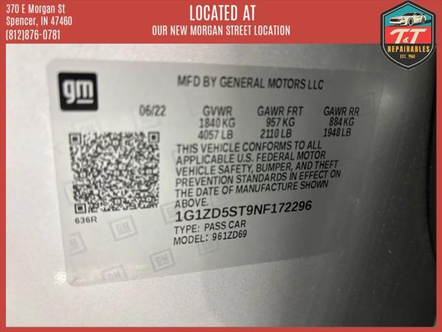 2022 Chevrolet Malibu FWD LT