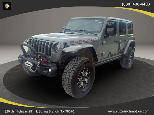 2018 Jeep Wrangler Unlimited Rubicon 4x4 for sale in Spring Branch, TX