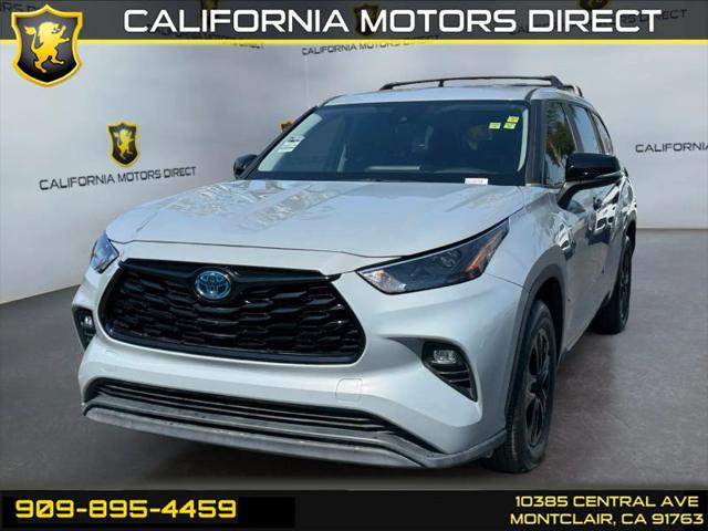 2024 Toyota Highlander Hybrid XLE Nightshade for sale in Montclair, CA