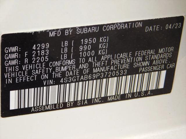 2023 Subaru Impreza Base 5-Door