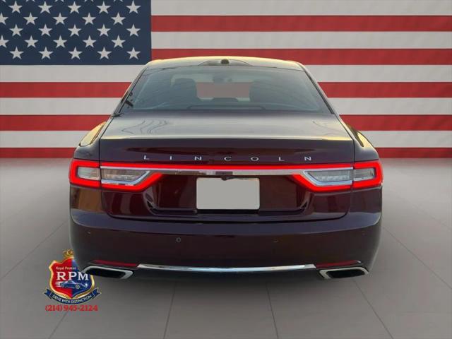 2017 Lincoln Continental Select