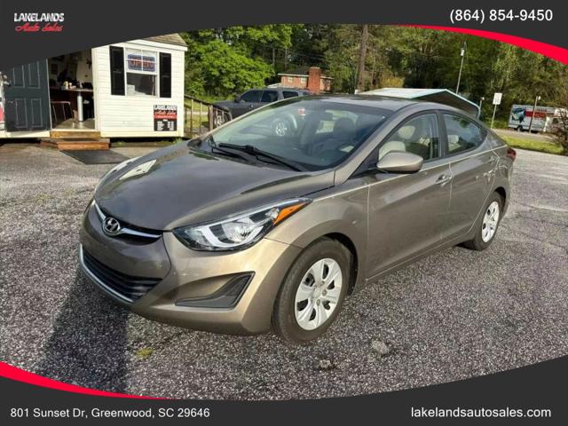 2016 Hyundai Elantra SE for sale in Greenwood, SC