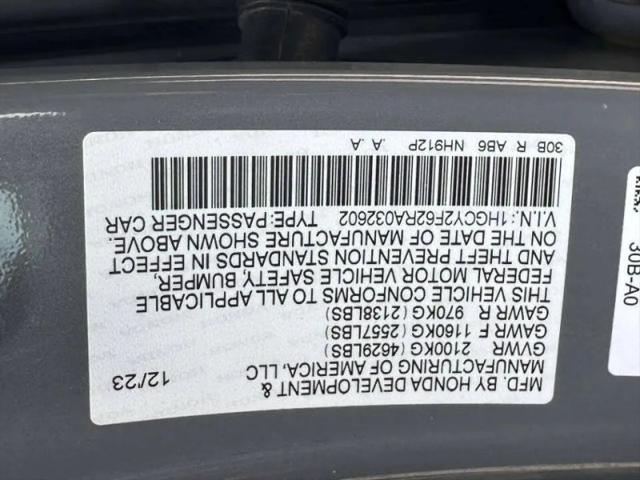 2024 Honda Accord Hybrid EX-L