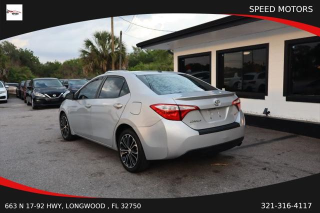 2015 Toyota Corolla S Plus