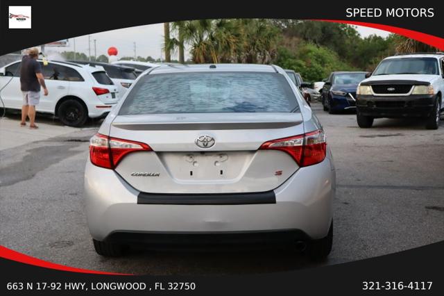 2015 Toyota Corolla S Plus