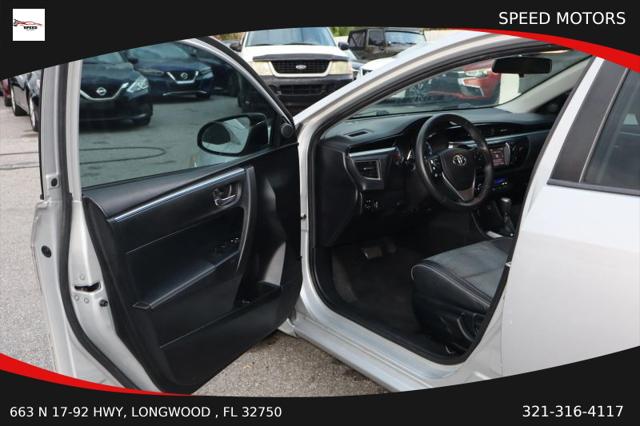 2015 Toyota Corolla S Plus