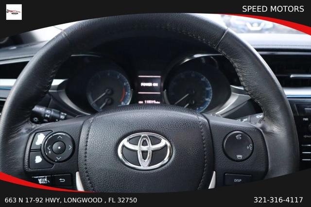2015 Toyota Corolla S Plus