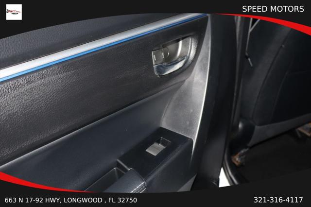 2015 Toyota Corolla S Plus