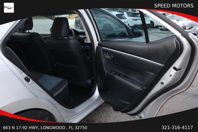2015 Toyota Corolla S Plus