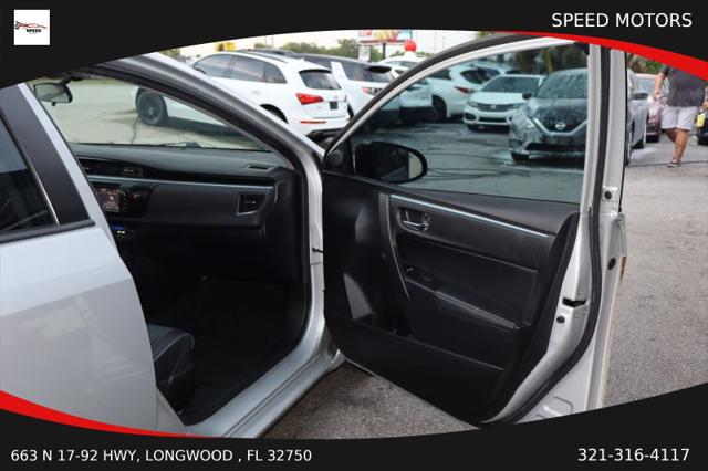 2015 Toyota Corolla S Plus
