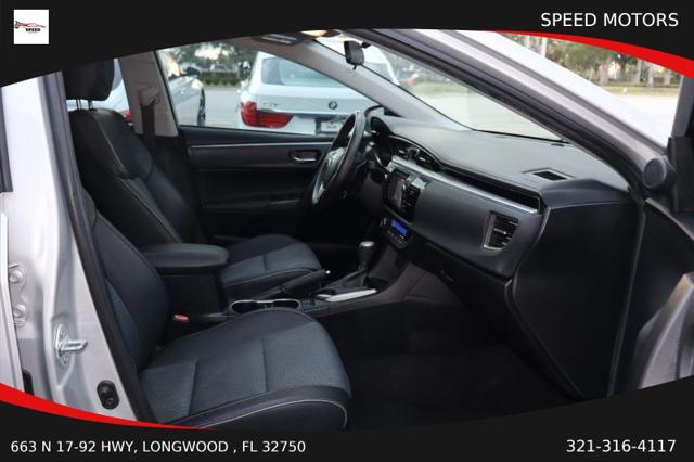 2015 Toyota Corolla S Plus