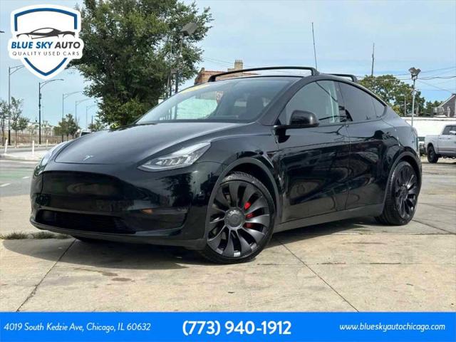 2020 Tesla Model Y Performance Dual Motor All-Wheel Drive for sale in Chicago, IL