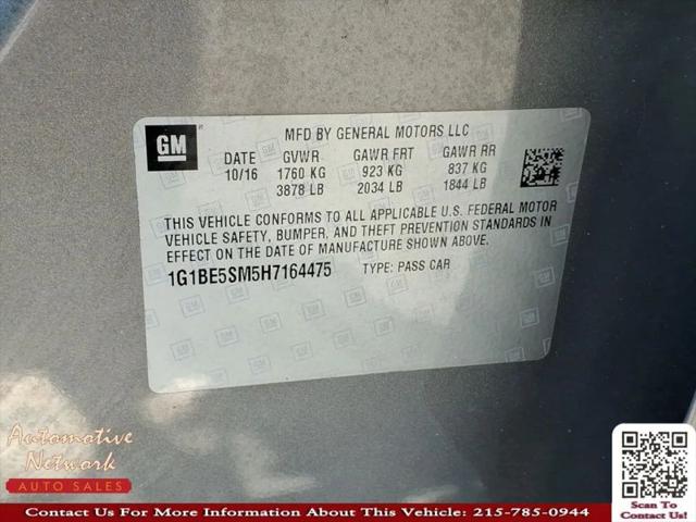 2017 Chevrolet Cruze LT Auto