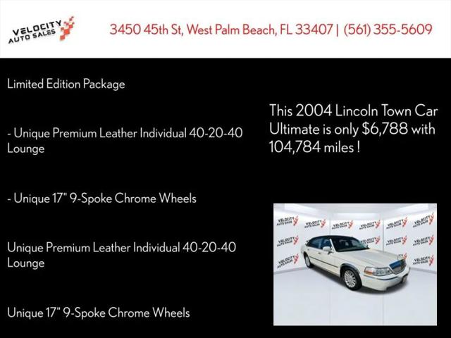 2004 Lincoln Town Car Ultimate