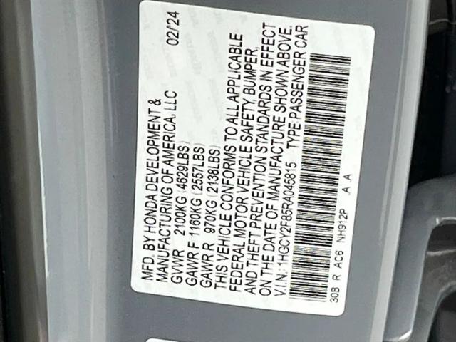 2024 Honda Accord Hybrid Touring
