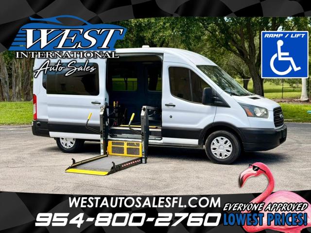 2016 Ford Transit Medium Roof w/Sliding Side Door w/LWB for sale in Miramar, FL