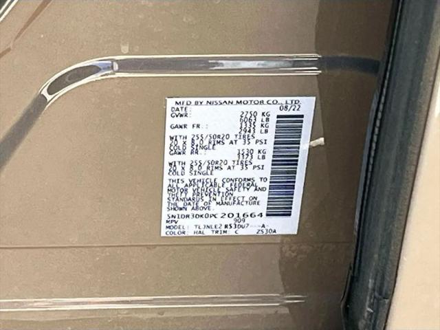 2023 Nissan Pathfinder Platinum 4WD