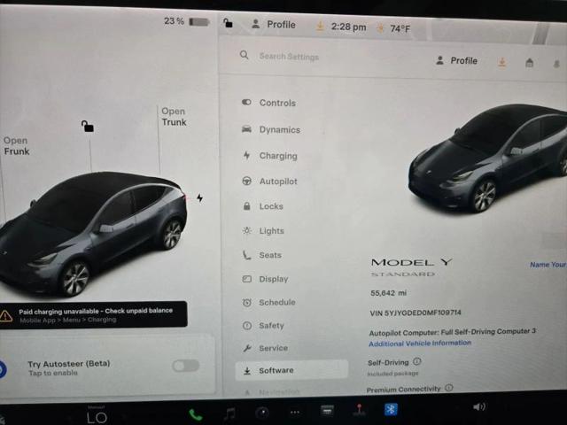 2021 Tesla Model Y Standard Range Rear-Wheel Drive