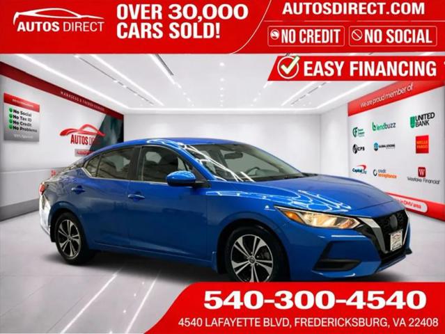2022 Nissan Sentra SV Xtronic CVT for sale in Fredericksburg, VA
