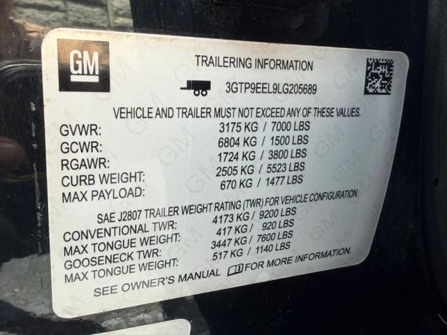 2020 GMC Sierra 1500 4WD Crew Cab Short Box AT4