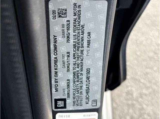 2020 Chevrolet Spark FWD ACTIV Automatic