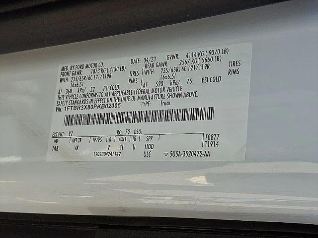 2023 Ford Transit Cargo Van Extended Length