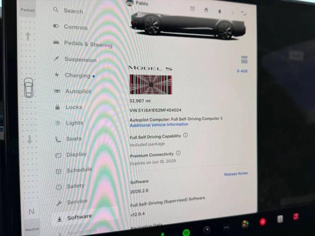 2021 Tesla Model S Plaid Tri Motor All-Wheel Drive