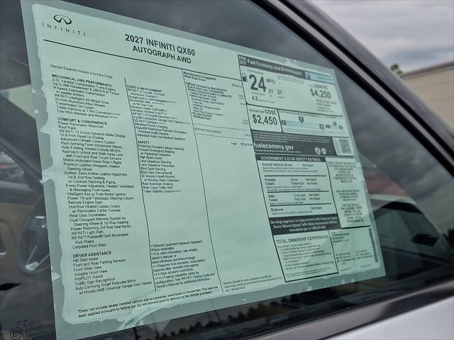 2027 INFINITI QX60 AUTOGRAPH