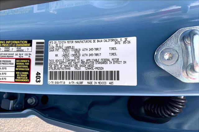 2026 Toyota Tacoma SR5
