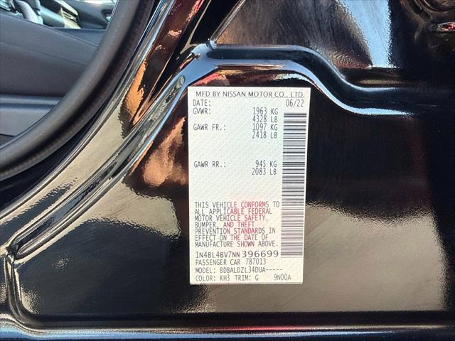 2022 Nissan Altima S FWD