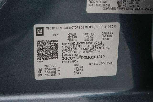 2021 Chevrolet Silverado 1500 4WD Crew Cab Short Bed LT