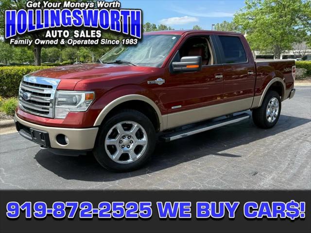 2014 Ford F-150 4WD SuperCrew 145"" King Ranch for sale in Raleigh, NC