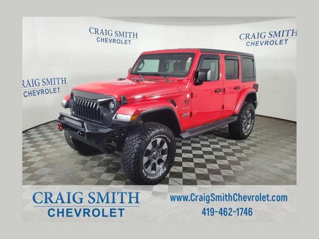 2019 Jeep Wrangler Unlimited Sahara for sale in Galion, OH