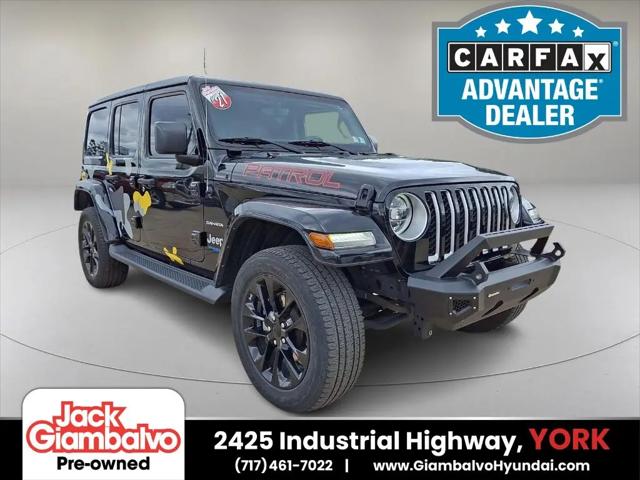 2021 Jeep Wrangler 4xe Unlimited Sahara 4x4 for sale in YORK, PA