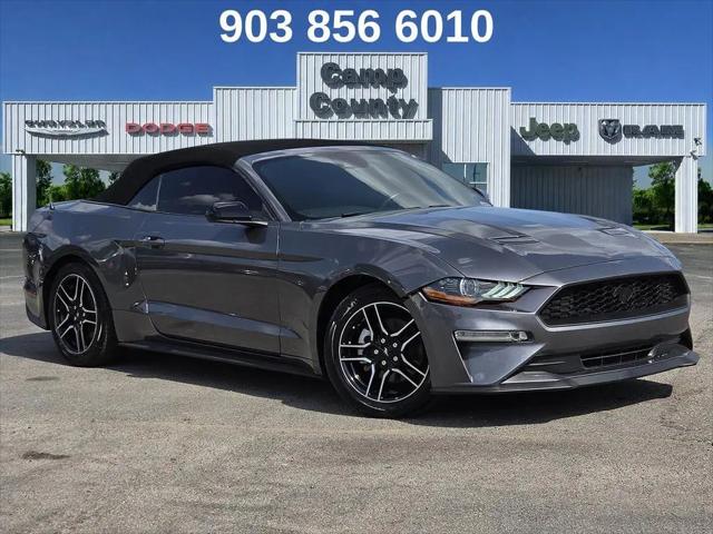 2021 Ford Mustang EcoBoost Premium Convertible for sale in Pittsburg, TX