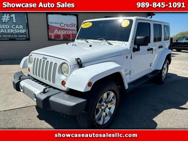 2013 Jeep Wrangler Unlimited Sahara for sale in Chesaning, MI