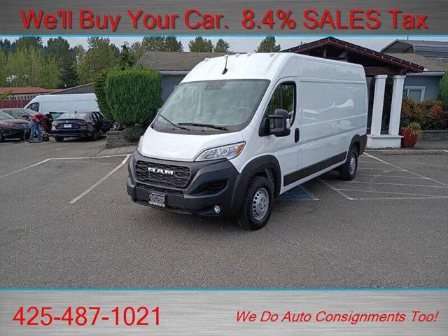 2025 Ram ProMaster 2500 Cargo Van Tradesman High Roof 159 WB w/Pass Seat for sale in Woodinville, WA