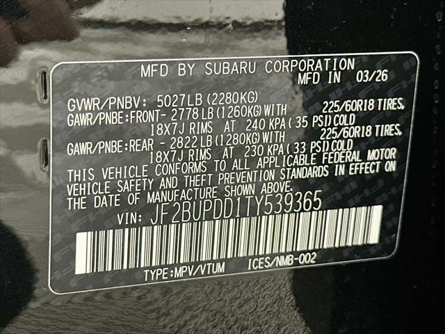 2026 Subaru Outback Limited
