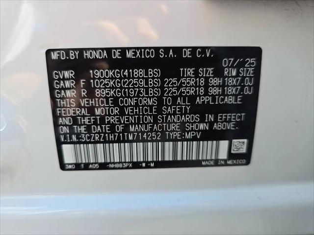 2026 Honda HR-V 2WD EX-L