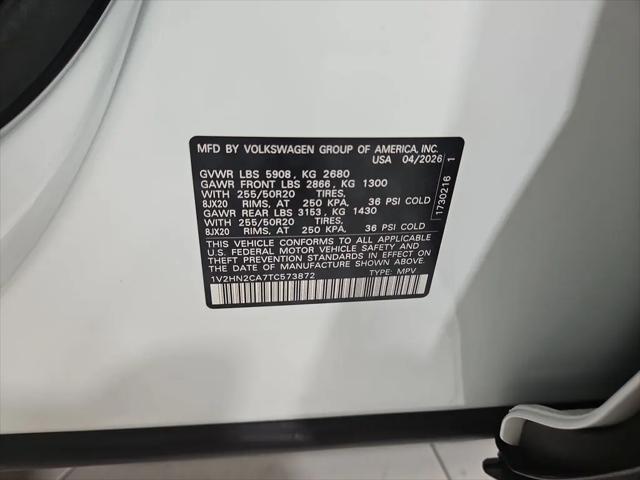 2026 Volkswagen Atlas SE with Technology