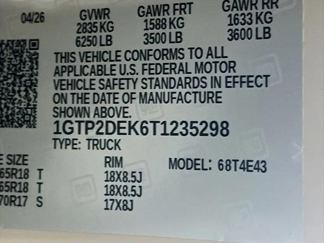 2026 GMC Canyon AT4, 4WD