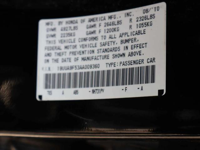 2010 Acura TL Technology Package