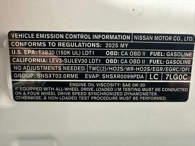 2025 Nissan Kicks SV Intelligent AWD