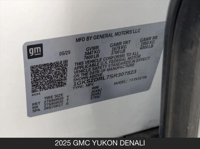 2025 GMC Yukon 4WD Denali