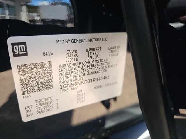 2026 Chevrolet Tahoe 4WD LT
