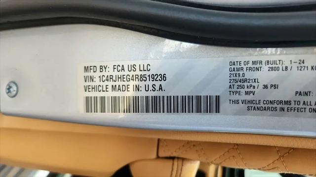 2024 Jeep Grand Cherokee Summit Reserve 4x4