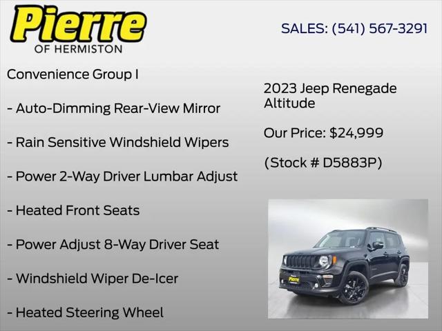 2023 Jeep Renegade Altitude 4x4
