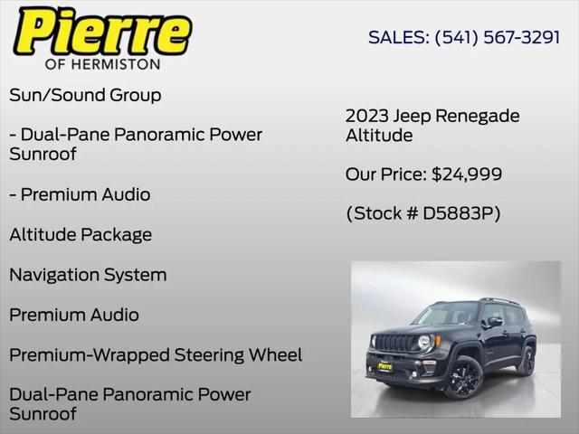2023 Jeep Renegade Altitude 4x4