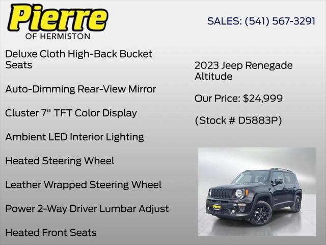 2023 Jeep Renegade Altitude 4x4