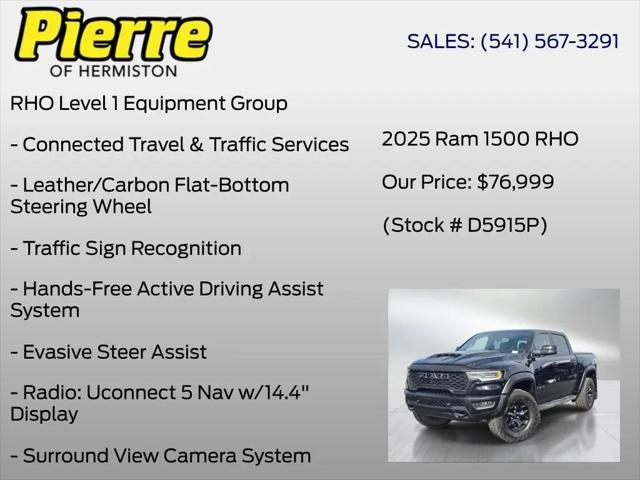 2025 Ram 1500 RHO